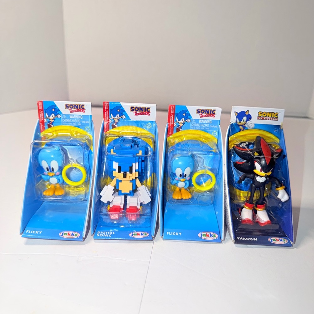 Blue Figure Toy - Flicky & Digital Sonic Collection